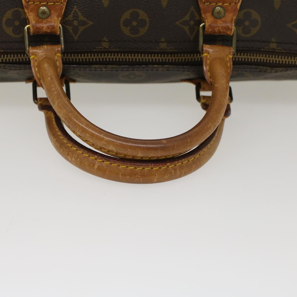 LOUIS VUITTON Monogram Speedy 30 Hand Bag M41526 LV Auth 45327