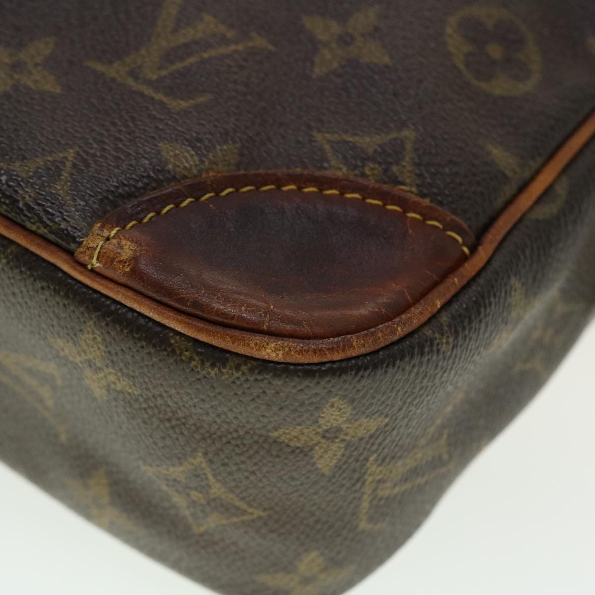 LOUIS VUITTON Monogram Compiegne 28 Clutch Bag M51845 LV Auth 45342