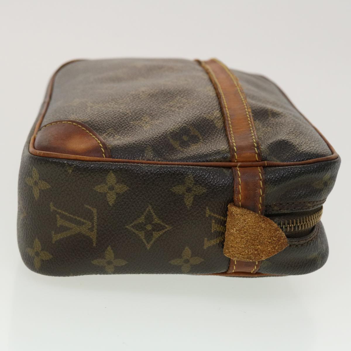 LOUIS VUITTON Monogram Compiegne 28 Clutch Bag M51845 LV Auth 45342