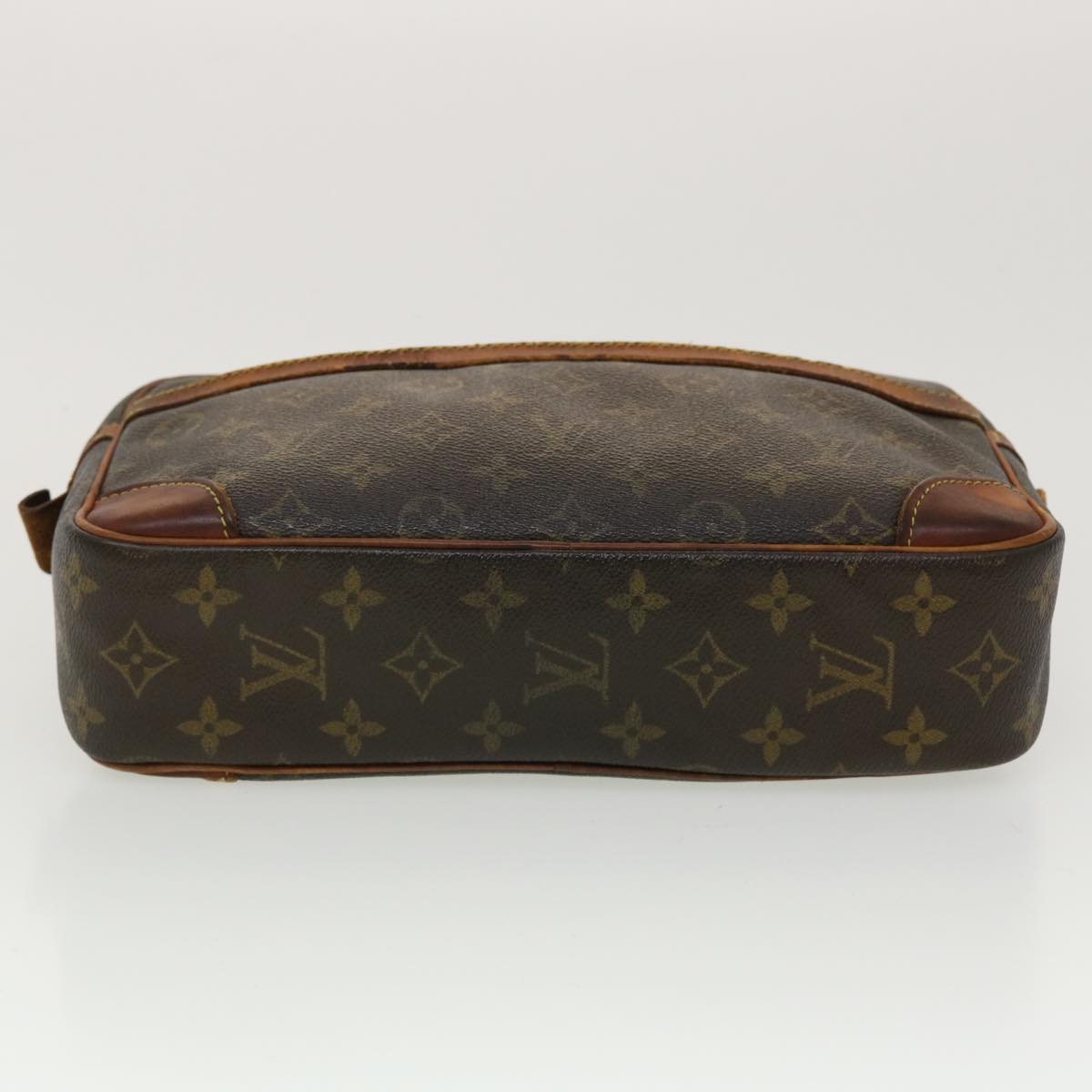 LOUIS VUITTON Monogram Compiegne 28 Clutch Bag M51845 LV Auth 45342