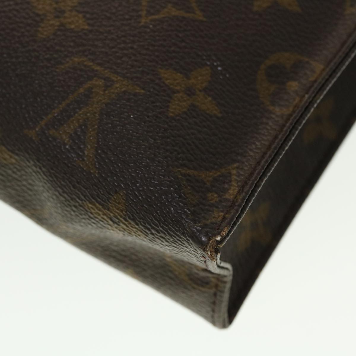 LOUIS VUITTON Monogram Poche Toilette 26 Pouch M47542 LV Auth 45343