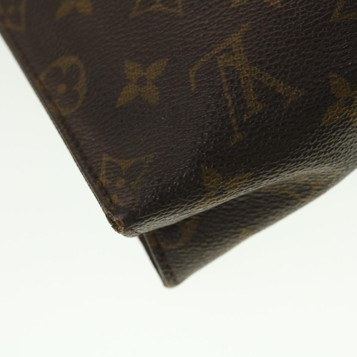 LOUIS VUITTON Monogram Poche Toilette 26 Pouch M47542 LV Auth 45343