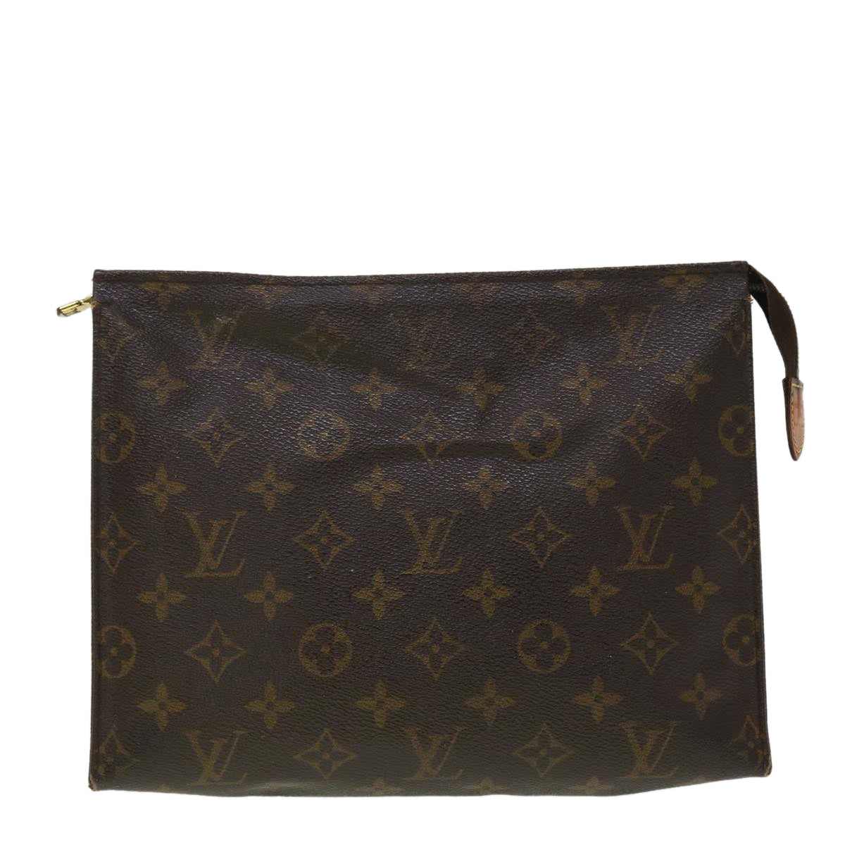 LOUIS VUITTON Monogram Poche Toilette 26 Pouch M47542 LV Auth 45343