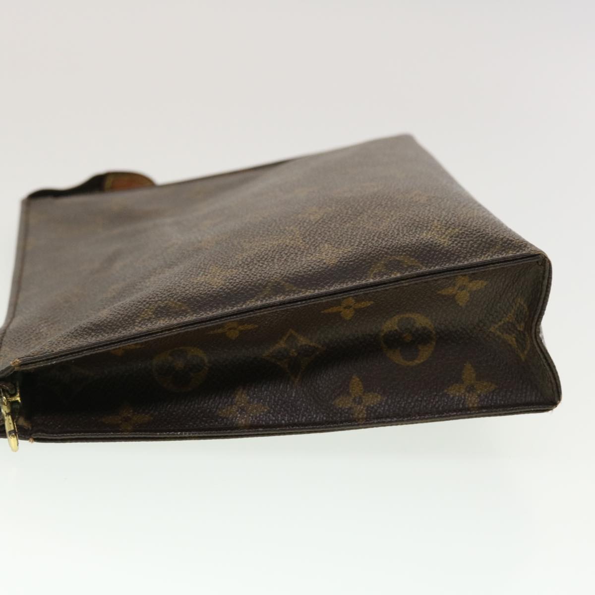 LOUIS VUITTON Monogram Poche Toilette 26 Pouch M47542 LV Auth 45343