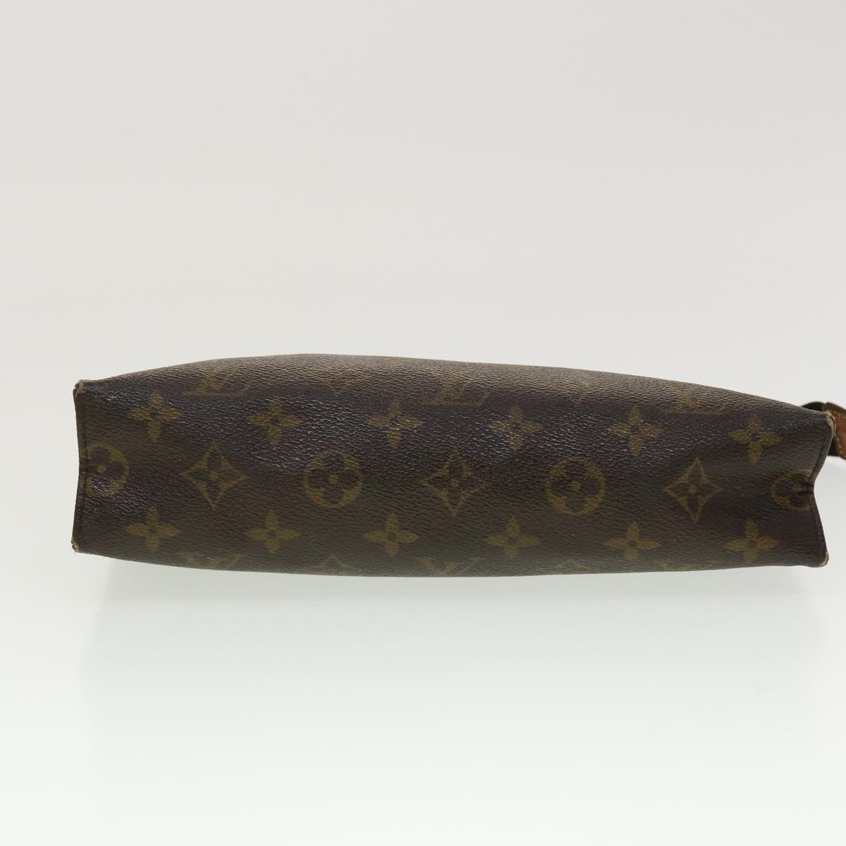 LOUIS VUITTON Monogram Poche Toilette 26 Pouch M47542 LV Auth 45343