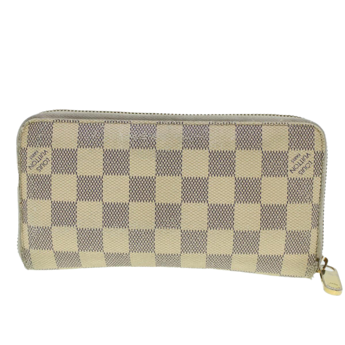 LOUIS VUITTON Damier Azur Illustre Balloon Zippy Wallet N63006 LV Auth 45344 - 0