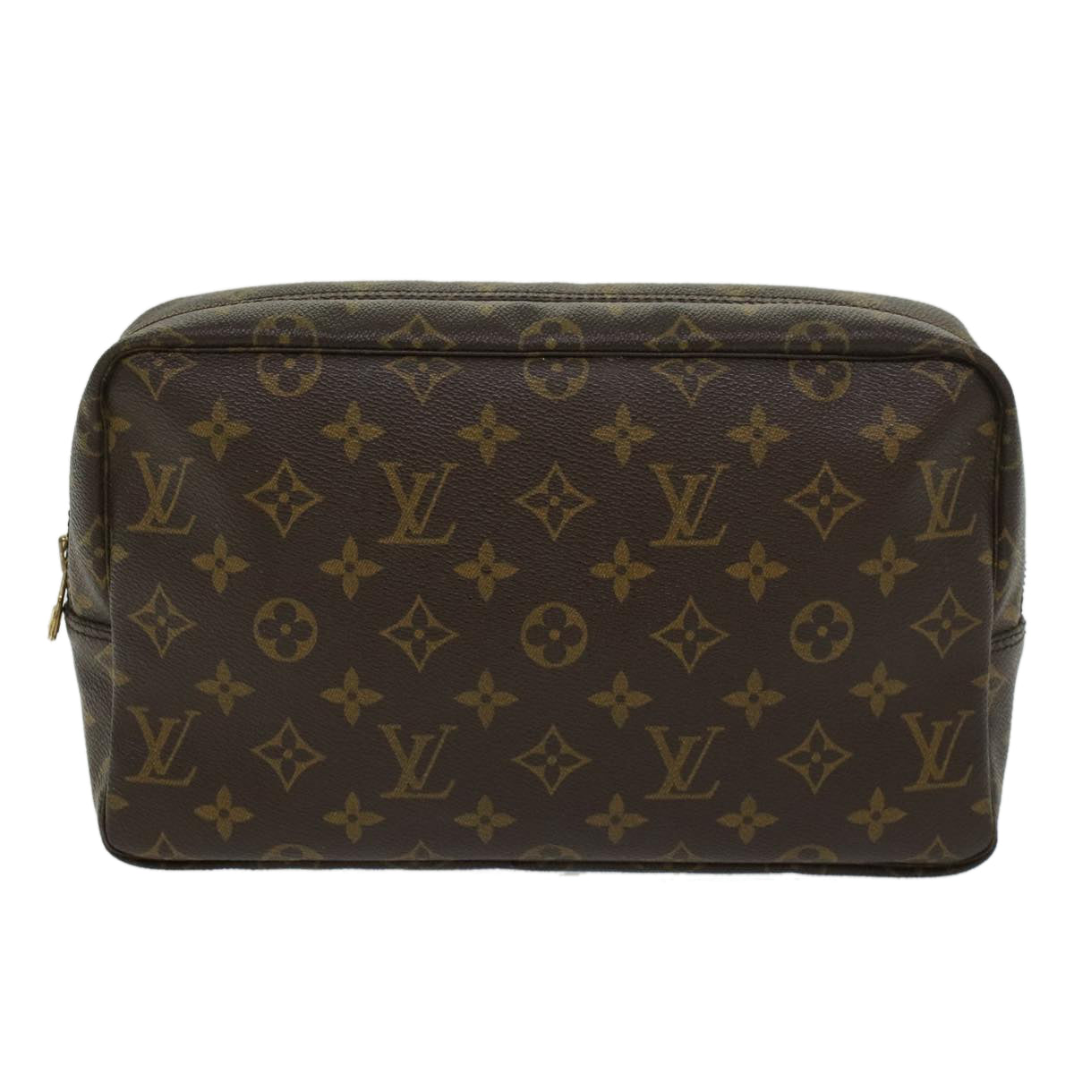 LOUIS VUITTON Monogram Trousse Toilette 28 Clutch Bag M47522 LV Auth 45349