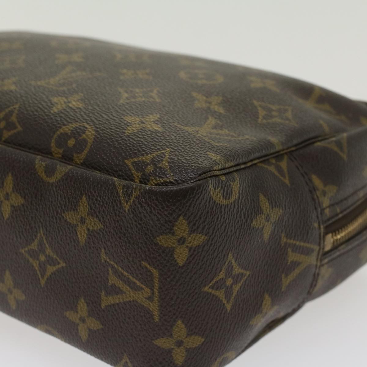 LOUIS VUITTON Monogram Trousse Toilette 28 Clutch Bag M47522 LV Auth 45349