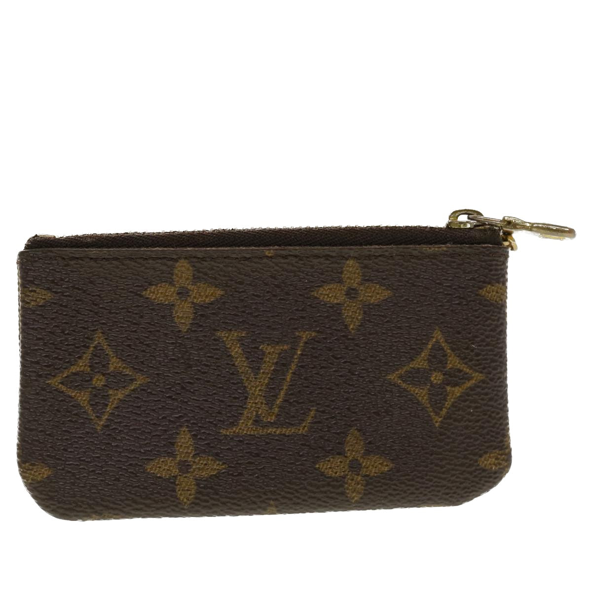 LOUIS VUITTON Monogram Pochette Cles Coin Purse M62650 LV Auth 45350 - 0