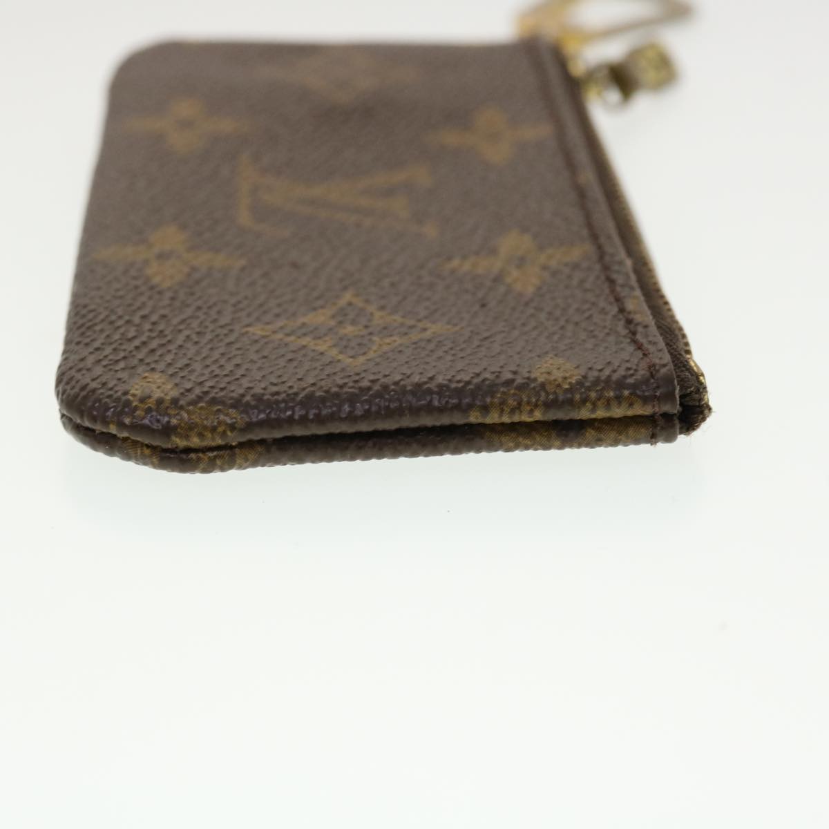 LOUIS VUITTON Monogram Pochette Cles Coin Purse M62650 LV Auth 45350