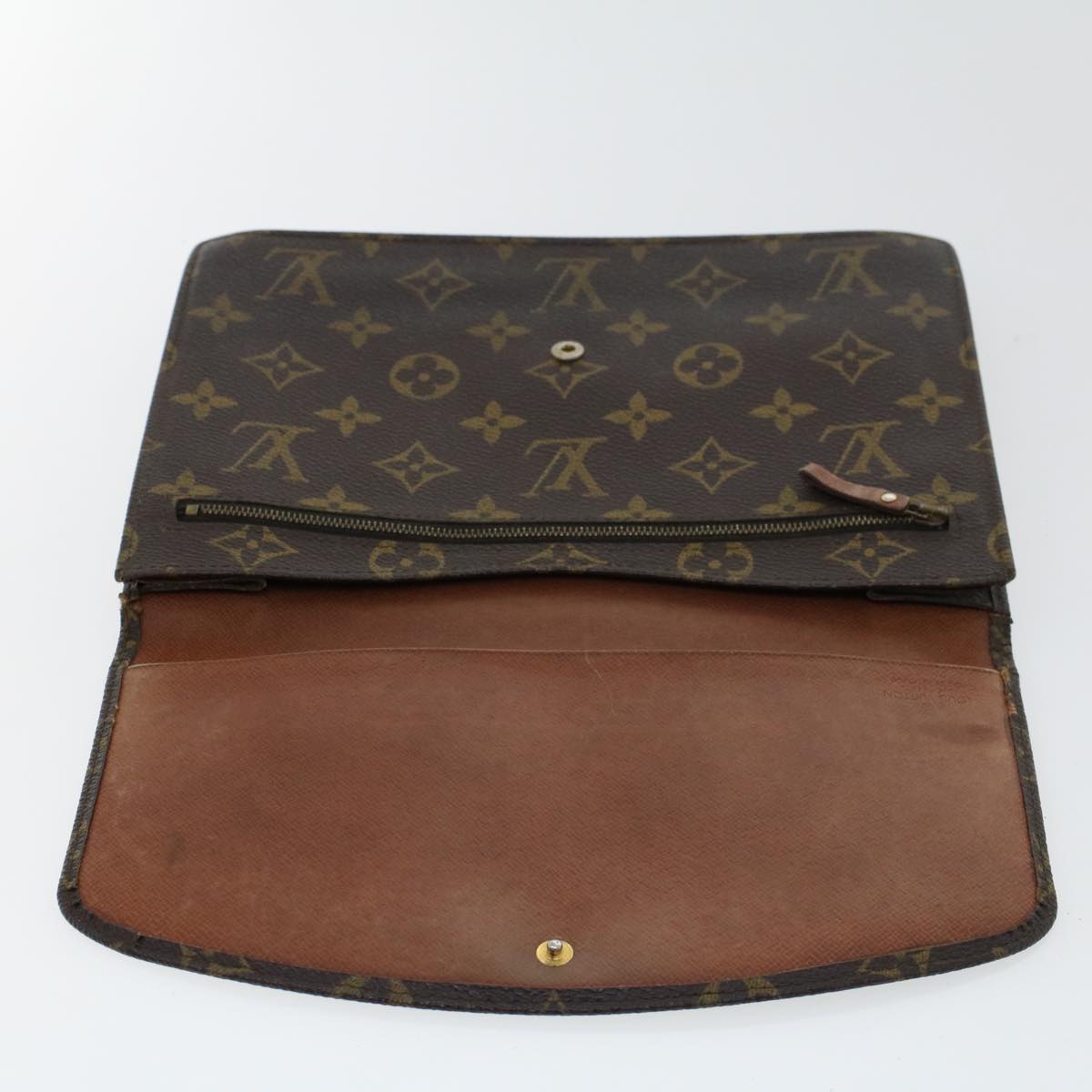 LOUIS VUITTON Monogram Pochette Rabat 23 Clutch Bag M51931 LV Auth 45361