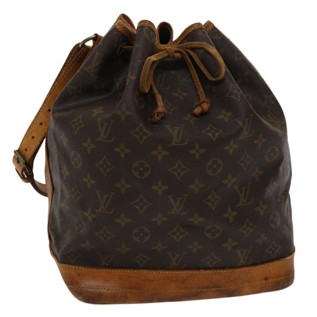 LOUIS VUITTON Monogram Noe Shoulder Bag M42224 LV Auth 45370