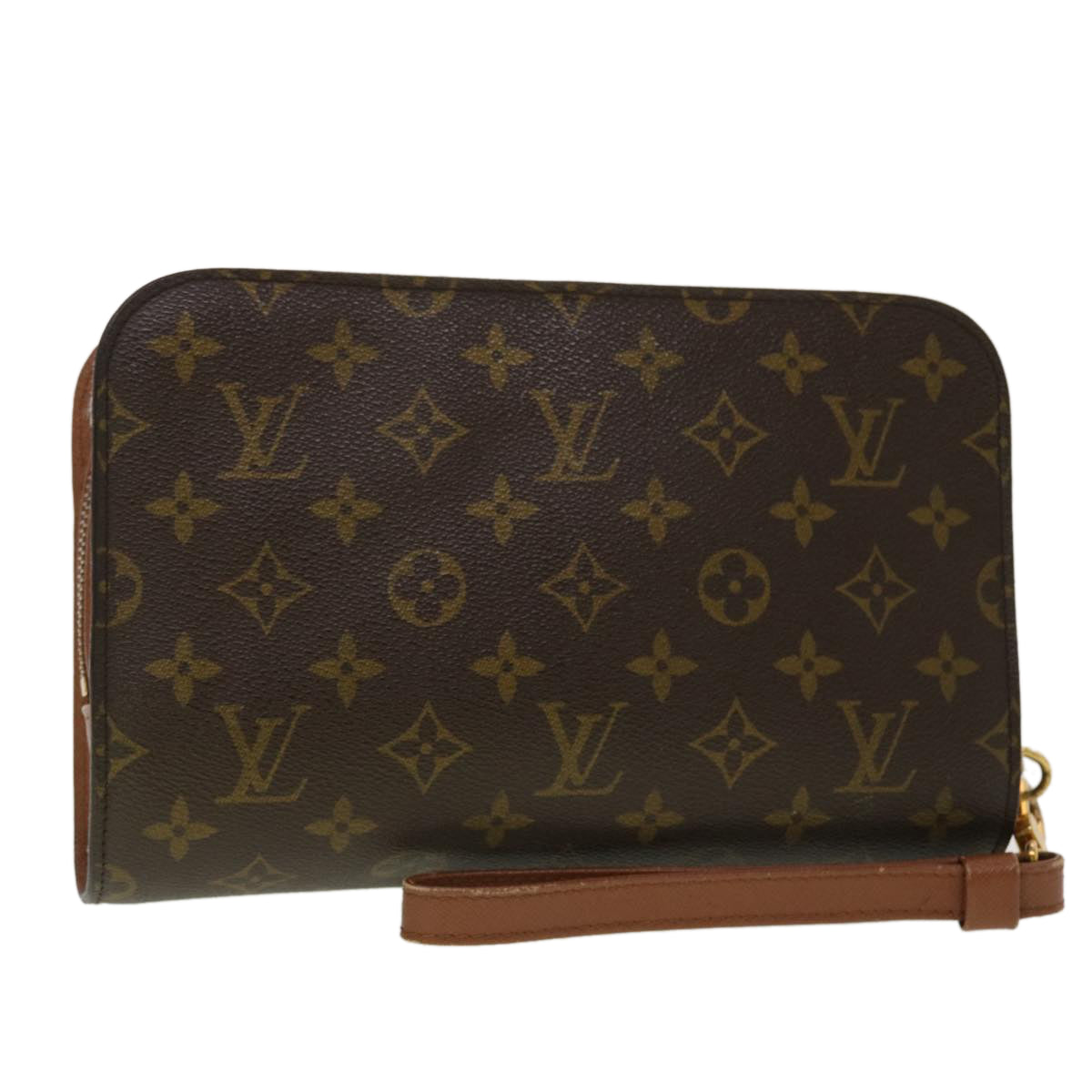 LOUIS VUITTON Monogram Orsay Clutch Bag M51790 LV Auth 45396