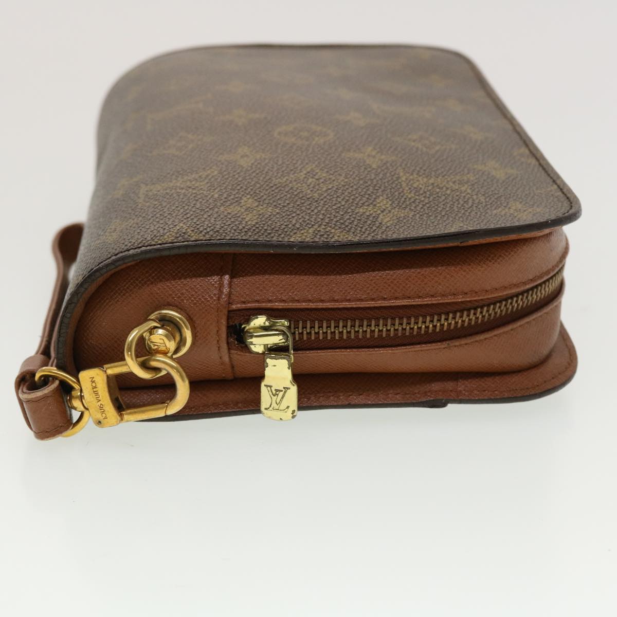 LOUIS VUITTON Monogram Orsay Clutch Bag M51790 LV Auth 45396