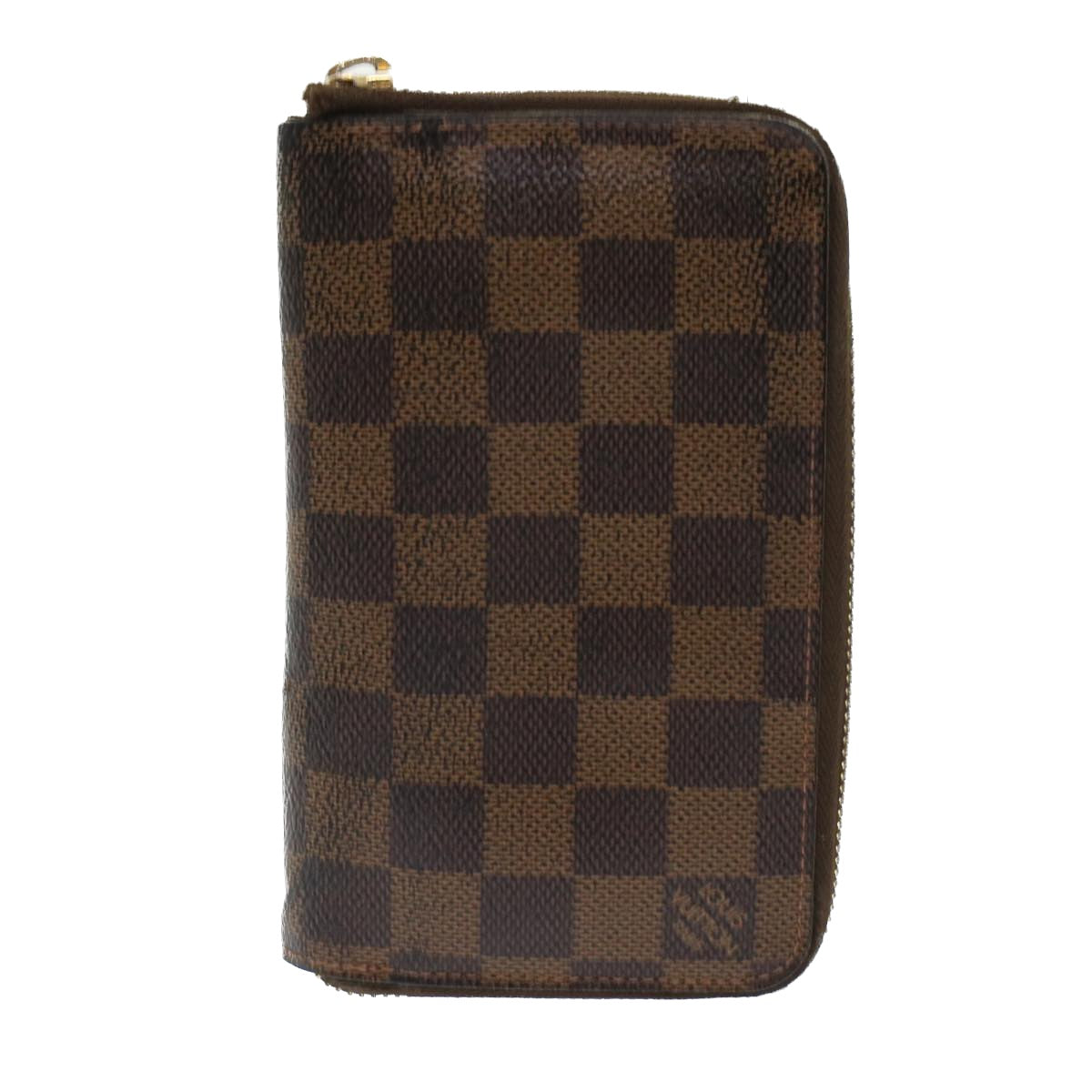 LOUIS VUITTON Damier Ebene Wallet 3Set LV Auth 45406 - 0