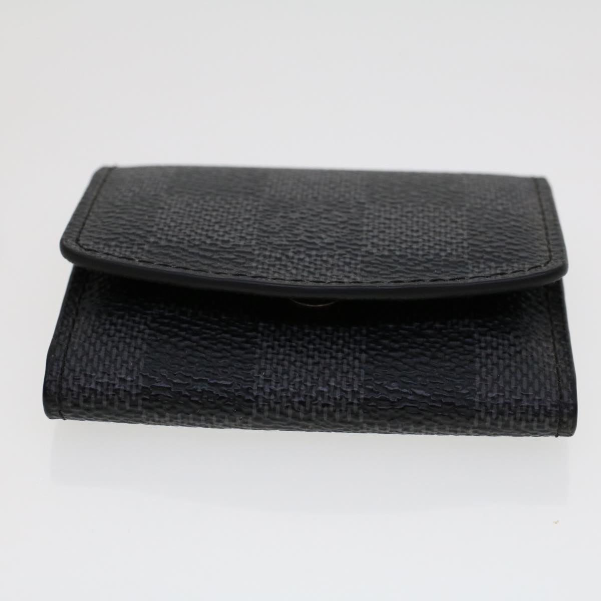 LOUIS VUITTON Damier Graphite Cuff Case Cuffs LV Auth 45423