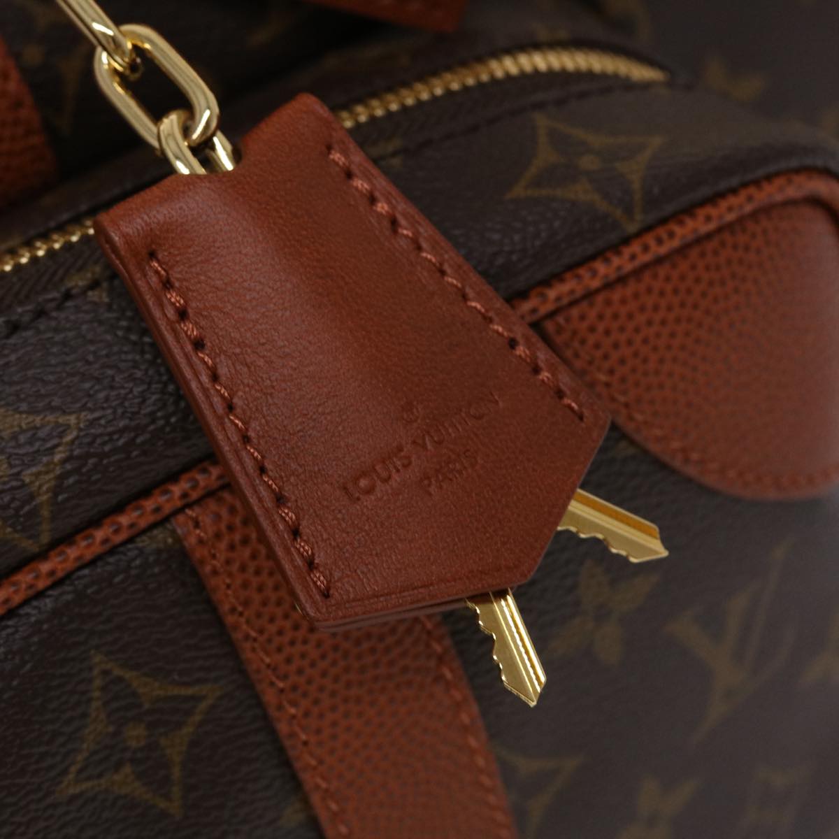 LOUIS VUITTON Monogram NBA Gym Bag Boston Bag 2way M45794 LV Auth 45425A