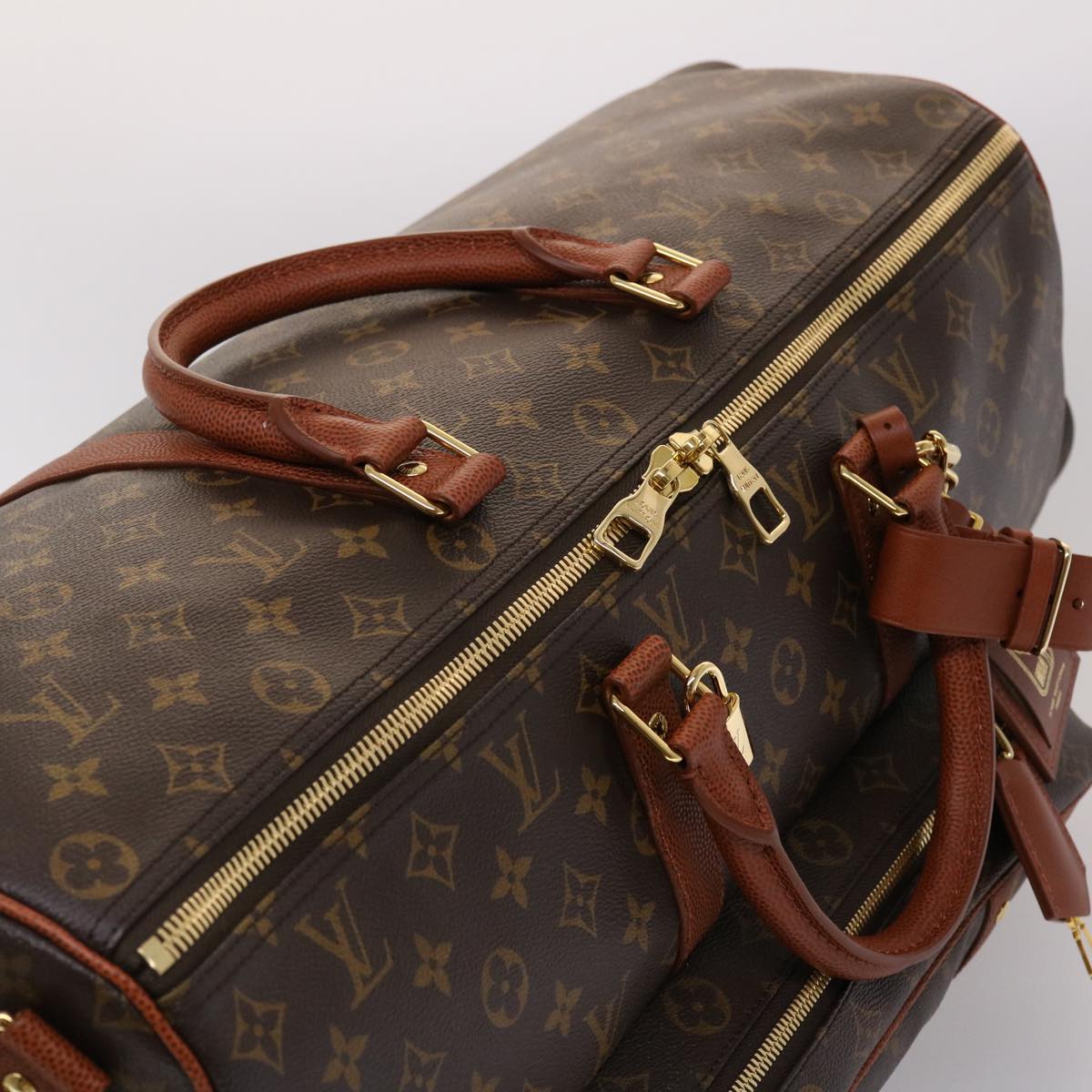 LOUIS VUITTON Monogram NBA Gym Bag Boston Bag 2way M45794 LV Auth 45425A