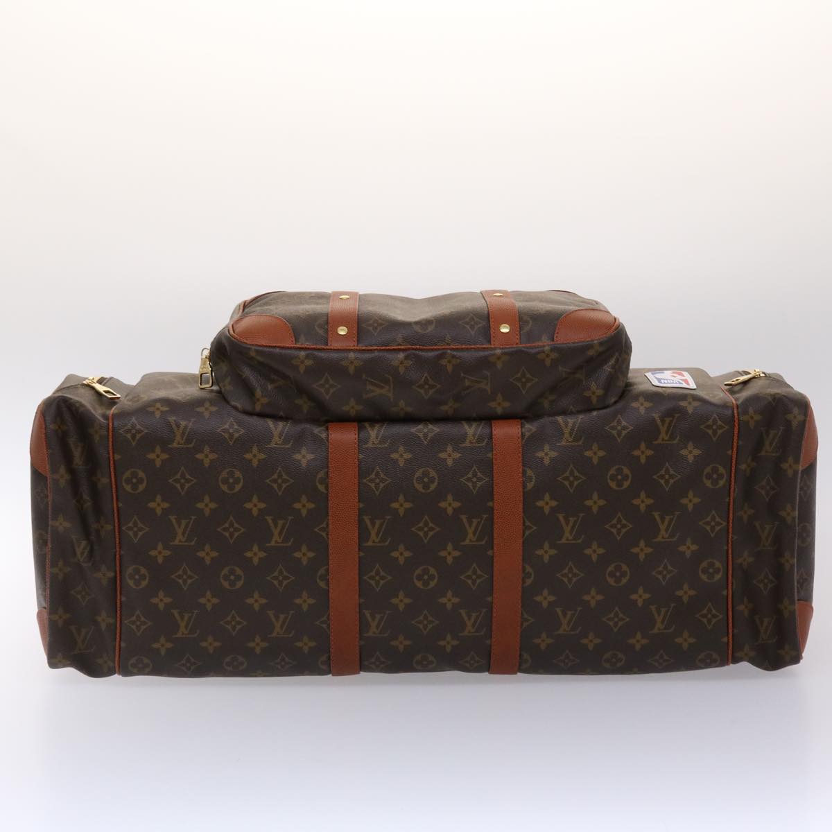 LOUIS VUITTON Monogram NBA Gym Bag Boston Bag 2way M45794 LV Auth 45425A