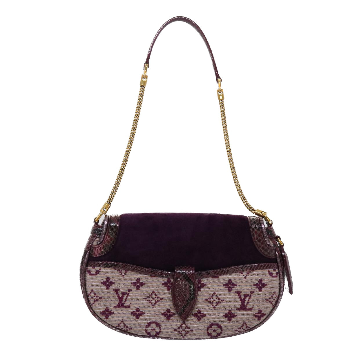 LOUIS VUITTON Monogram Empire Revan Shoulder Bag Viole N91107 LV Auth 45444A - 0