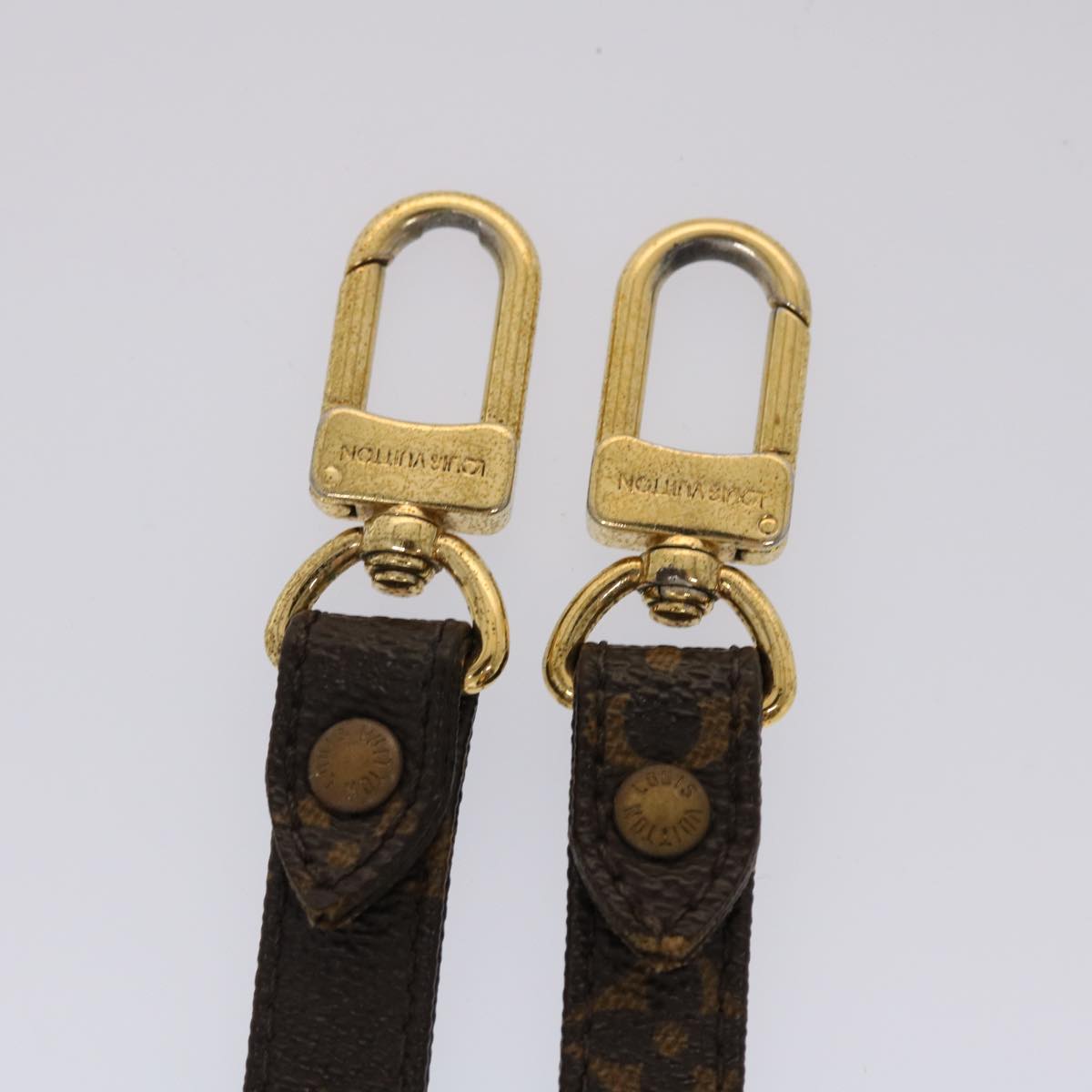 LOUIS VUITTON Monogram Shoulder Strap 35.8""-43.3"" LV Auth 45457