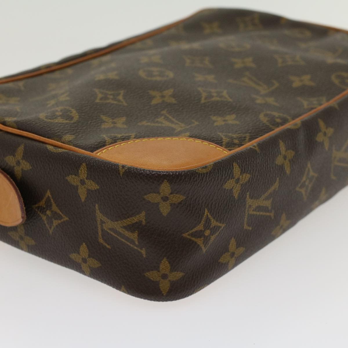 LOUIS VUITTON Monogram Compiegne 28 Clutch Bag M51845 LV Auth 45475