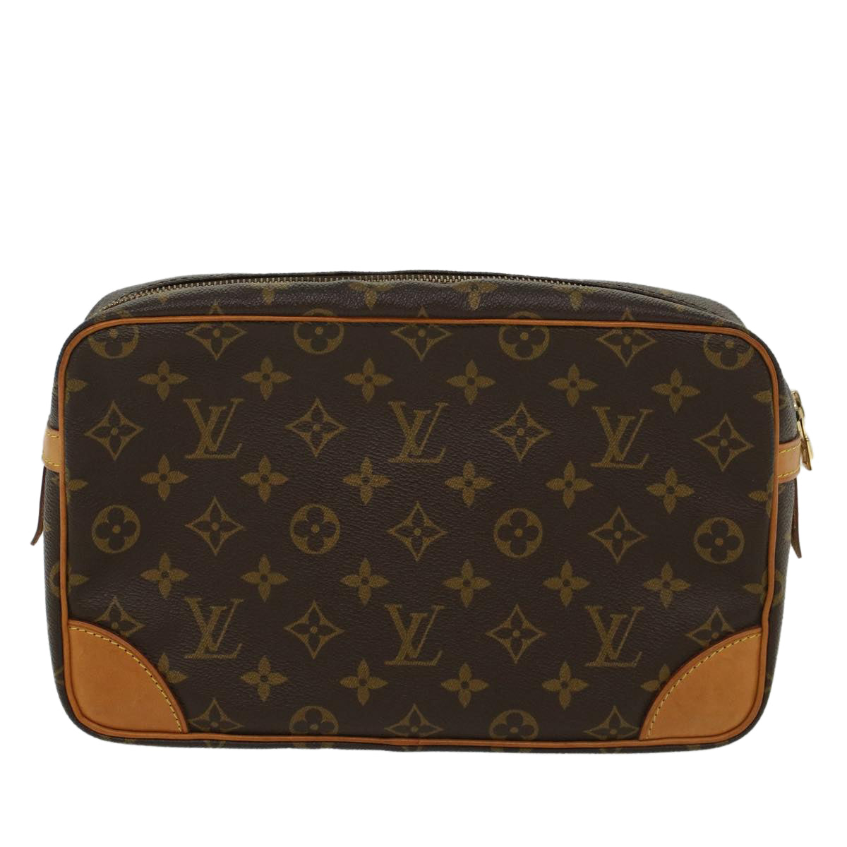 LOUIS VUITTON Monogram Compiegne 28 Clutch Bag M51845 LV Auth 45475 - 0