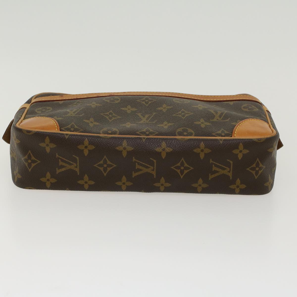 LOUIS VUITTON Monogram Compiegne 28 Clutch Bag M51845 LV Auth 45475