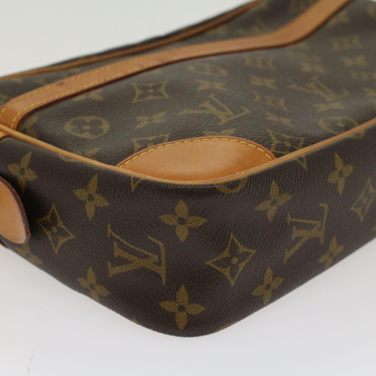 LOUIS VUITTON Monogram Compiegne 28 Clutch Bag M51845 LV Auth 45475