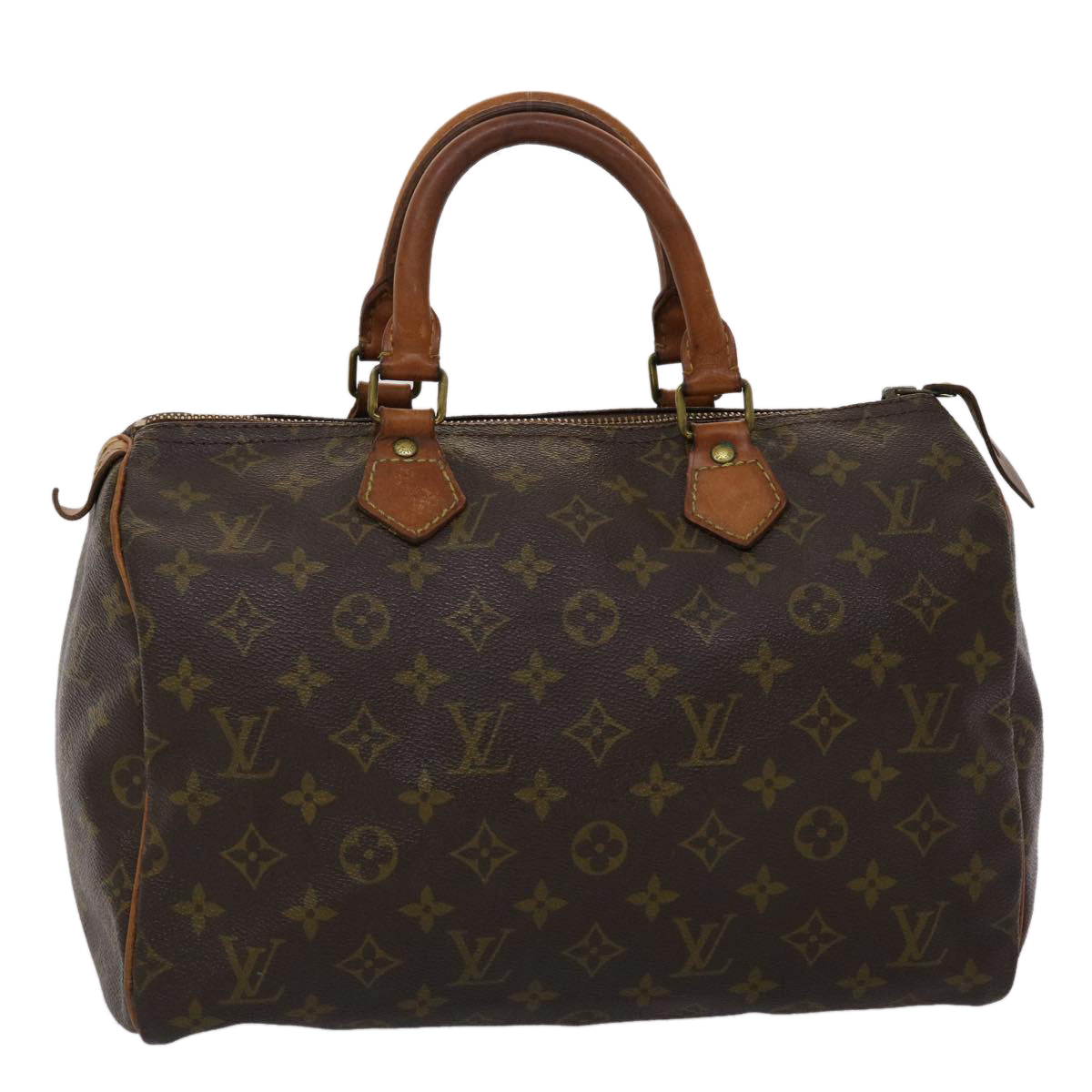 LOUIS VUITTON Monogram Speedy 30 Hand Bag M41526 LV Auth 45488