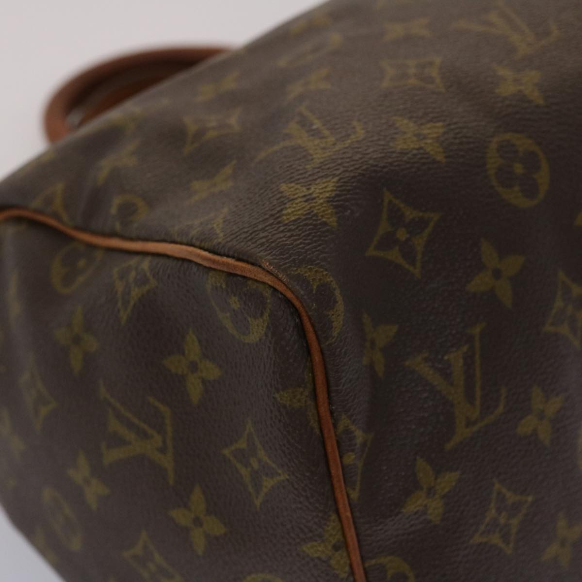 LOUIS VUITTON Monogram Speedy 30 Hand Bag M41526 LV Auth 45488