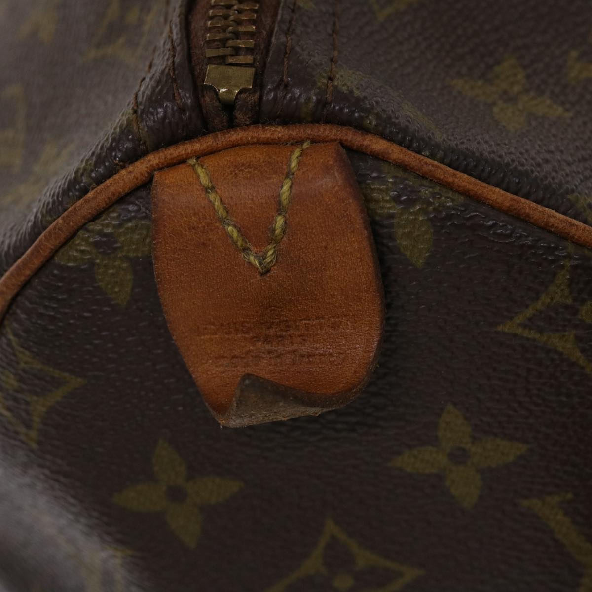 LOUIS VUITTON Monogram Speedy 30 Hand Bag M41526 LV Auth 45488