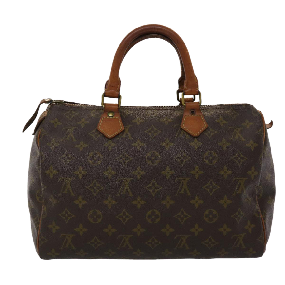 LOUIS VUITTON Monogram Speedy 30 Hand Bag M41526 LV Auth 45488