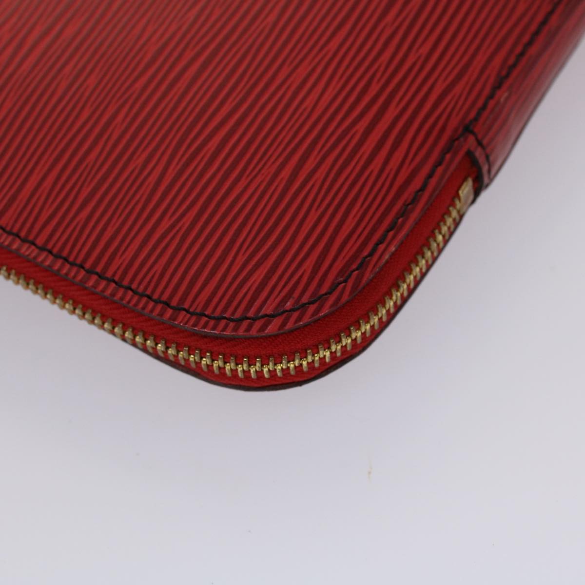 LOUIS VUITTON Epi Posh Documents Clutch Bag Red M54497 LV Auth 45493