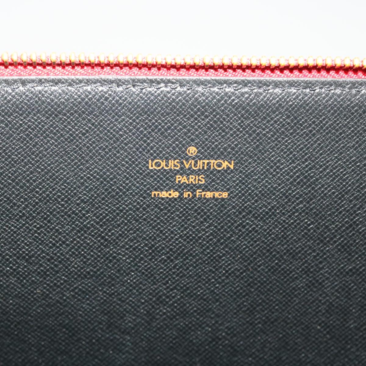 LOUIS VUITTON Epi Posh Documents Clutch Bag Red M54497 LV Auth 45493