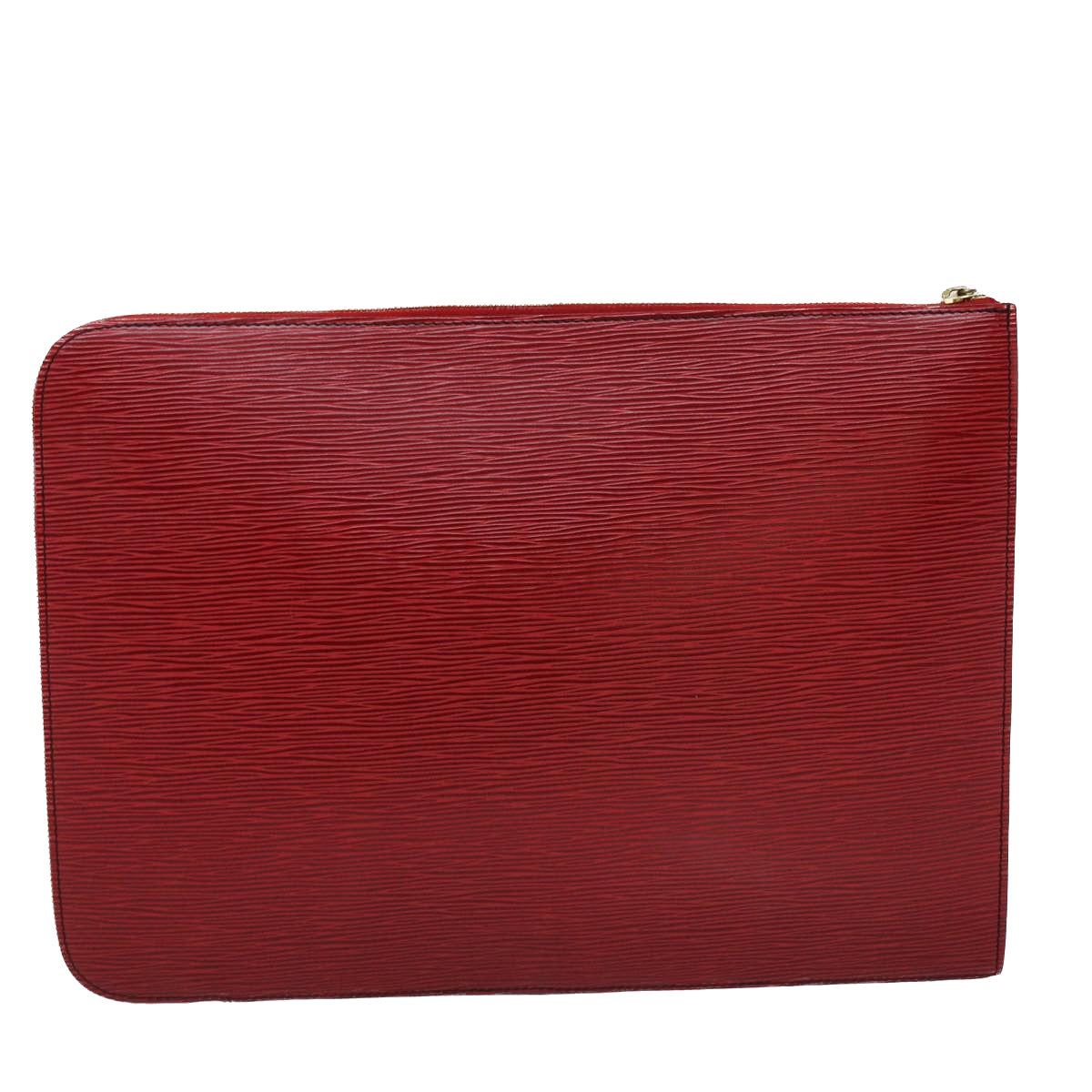 LOUIS VUITTON Epi Posh Documents Clutch Bag Red M54497 LV Auth 45493 - 0