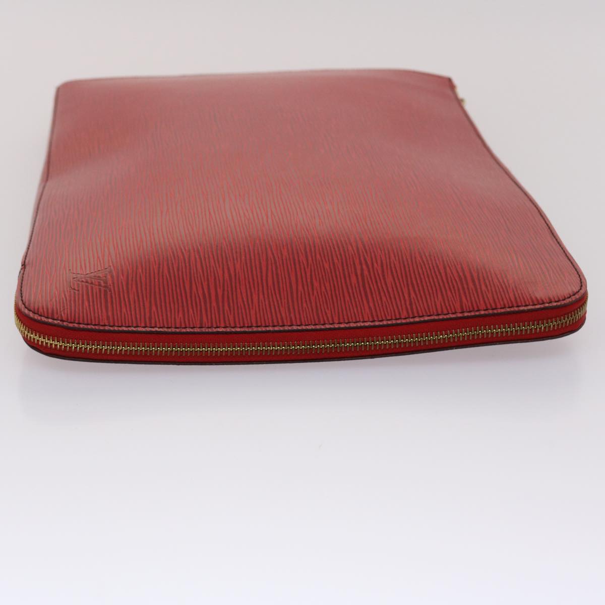 LOUIS VUITTON Epi Posh Documents Clutch Bag Red M54497 LV Auth 45493