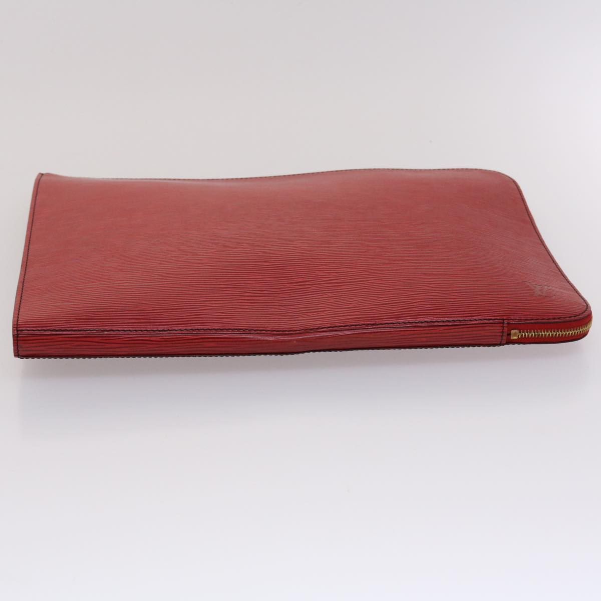 LOUIS VUITTON Epi Posh Documents Clutch Bag Red M54497 LV Auth 45493