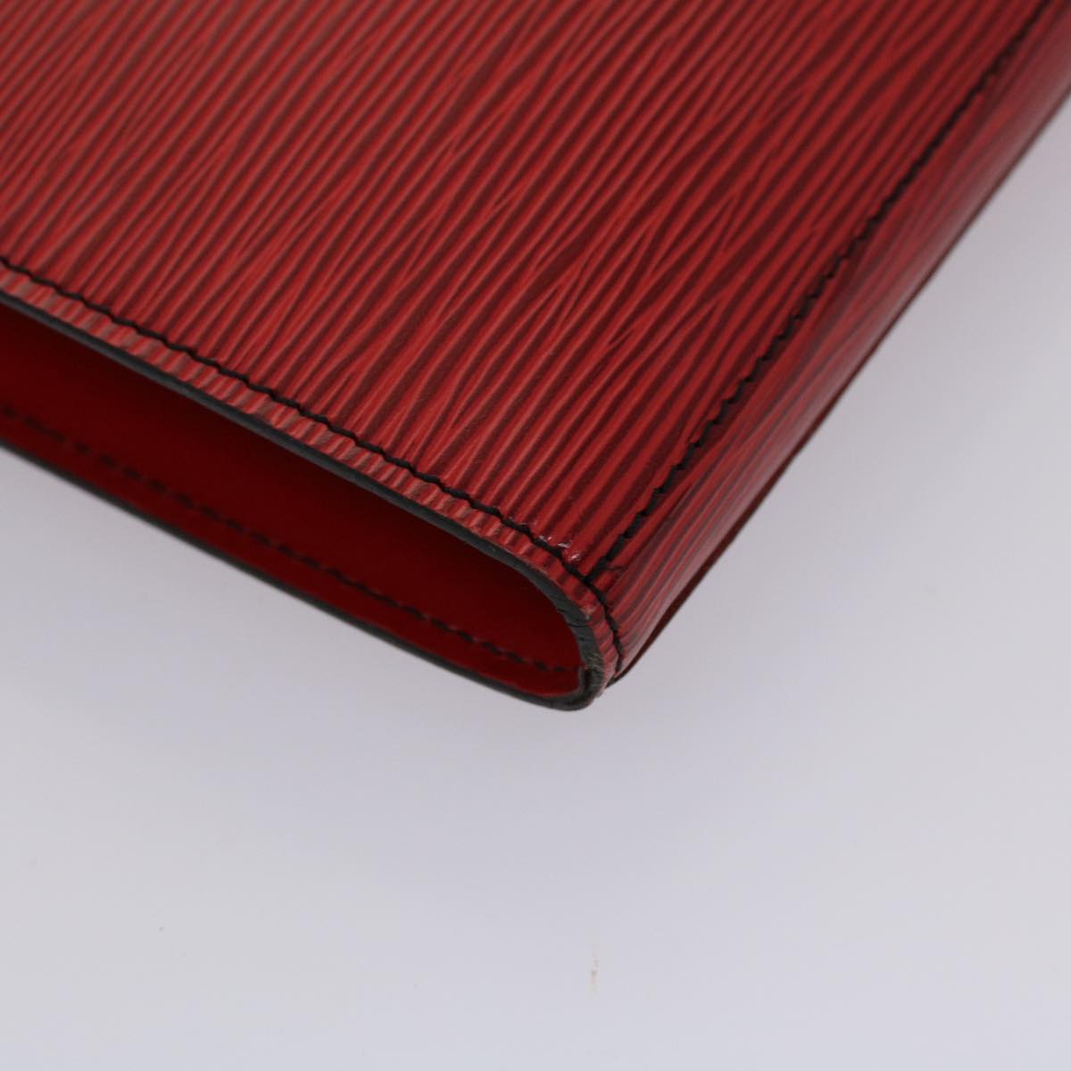 LOUIS VUITTON Epi Posh Documents Clutch Bag Red M54497 LV Auth 45493