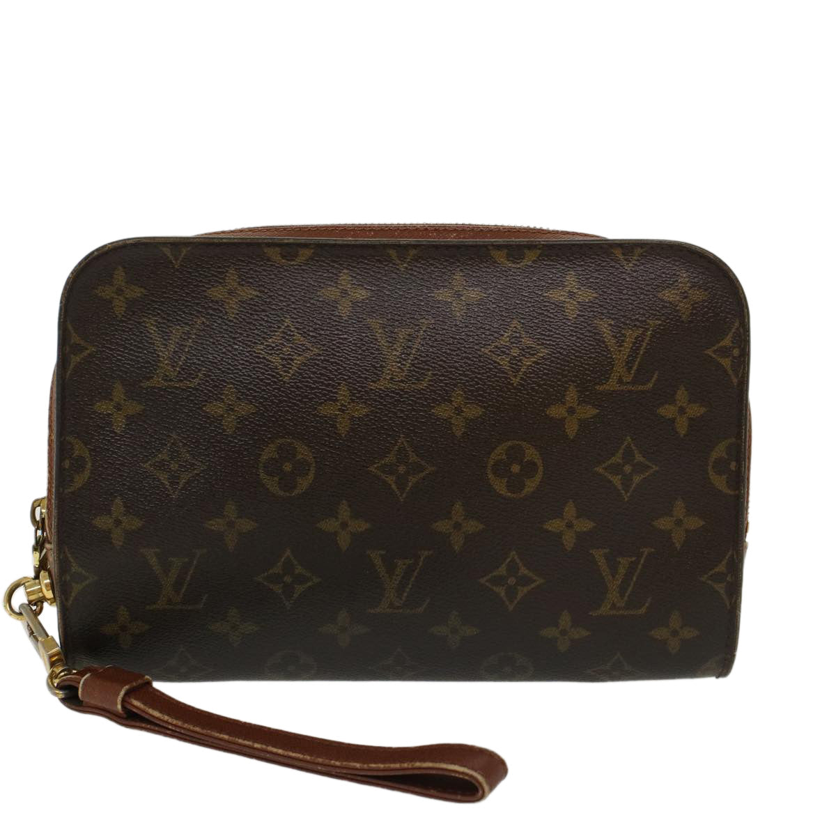 LOUIS VUITTON Monogram Orsay Clutch Bag M51790 LV Auth 45507