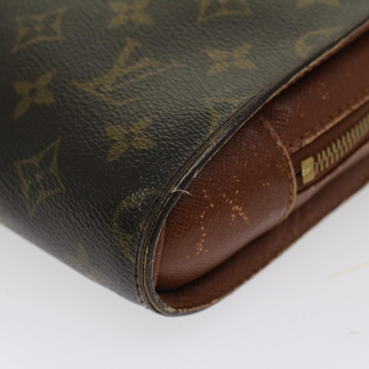 LOUIS VUITTON Monogram Orsay Clutch Bag M51790 LV Auth 45507