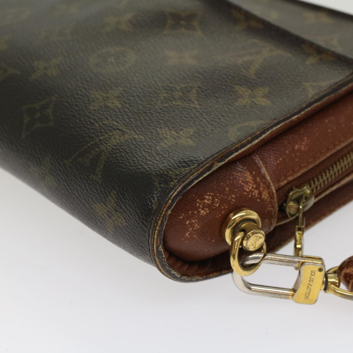 LOUIS VUITTON Monogram Orsay Clutch Bag M51790 LV Auth 45507