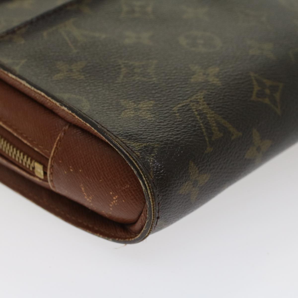 LOUIS VUITTON Monogram Orsay Clutch Bag M51790 LV Auth 45507