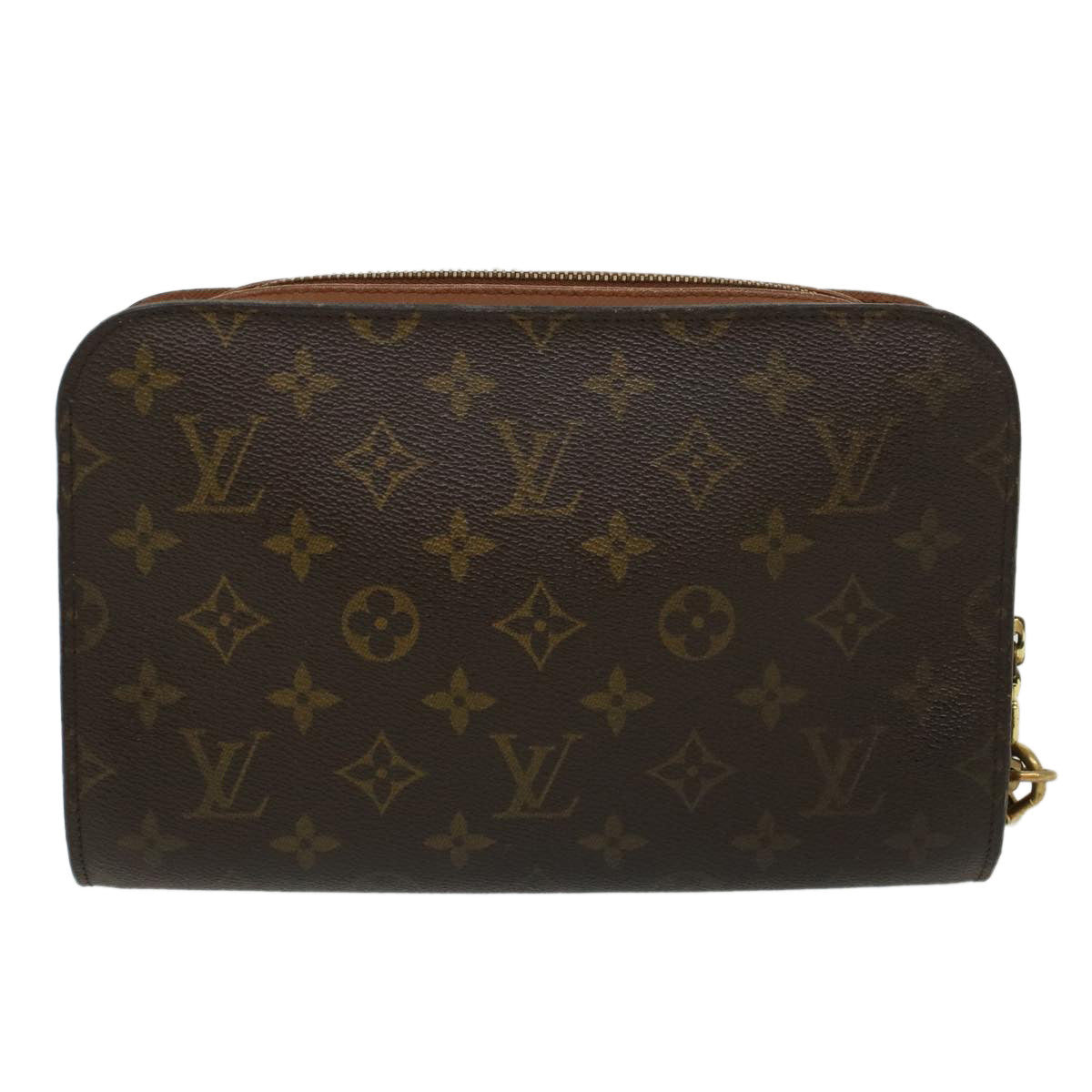 LOUIS VUITTON Monogram Orsay Clutch Bag M51790 LV Auth 45508