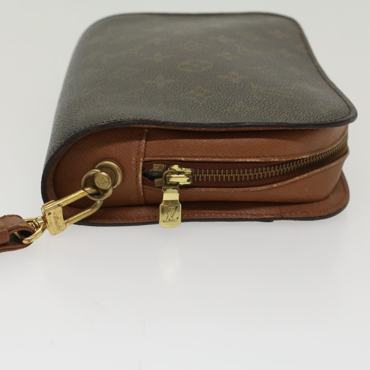 LOUIS VUITTON Monogram Orsay Clutch Bag M51790 LV Auth 45508