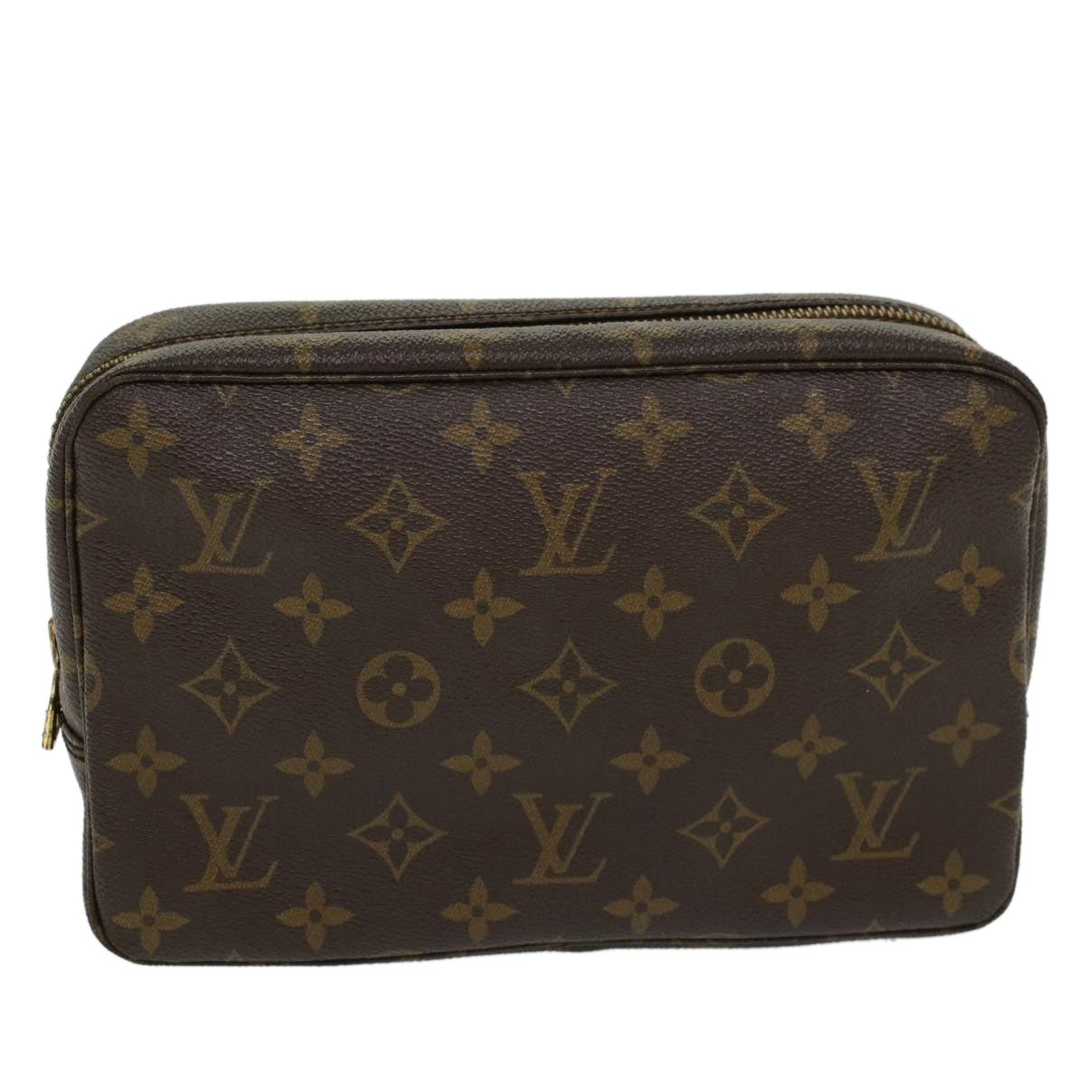 LOUIS VUITTON Monogram Trousse Toilette 23 Clutch Bag M47524 LV Auth 45510