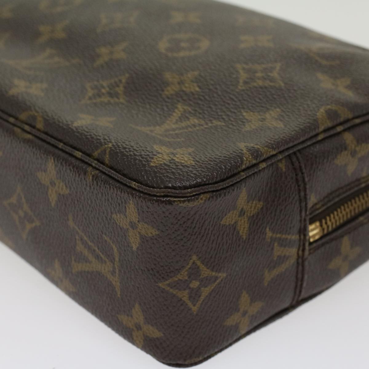 LOUIS VUITTON Monogram Trousse Toilette 23 Clutch Bag M47524 LV Auth 45510