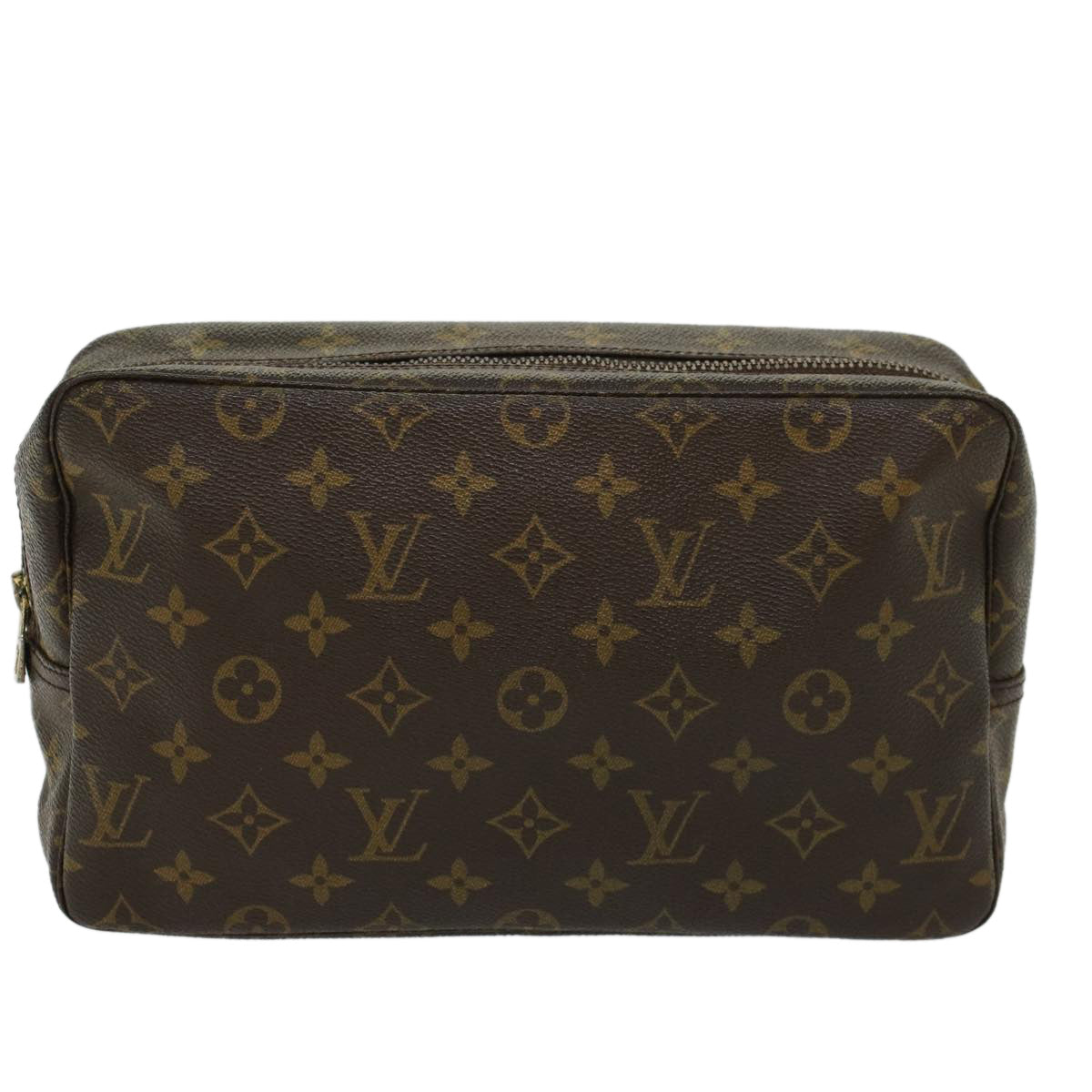 LOUIS VUITTON Monogram Trousse Toilette 28 Clutch Bag M47522 LV Auth 45511