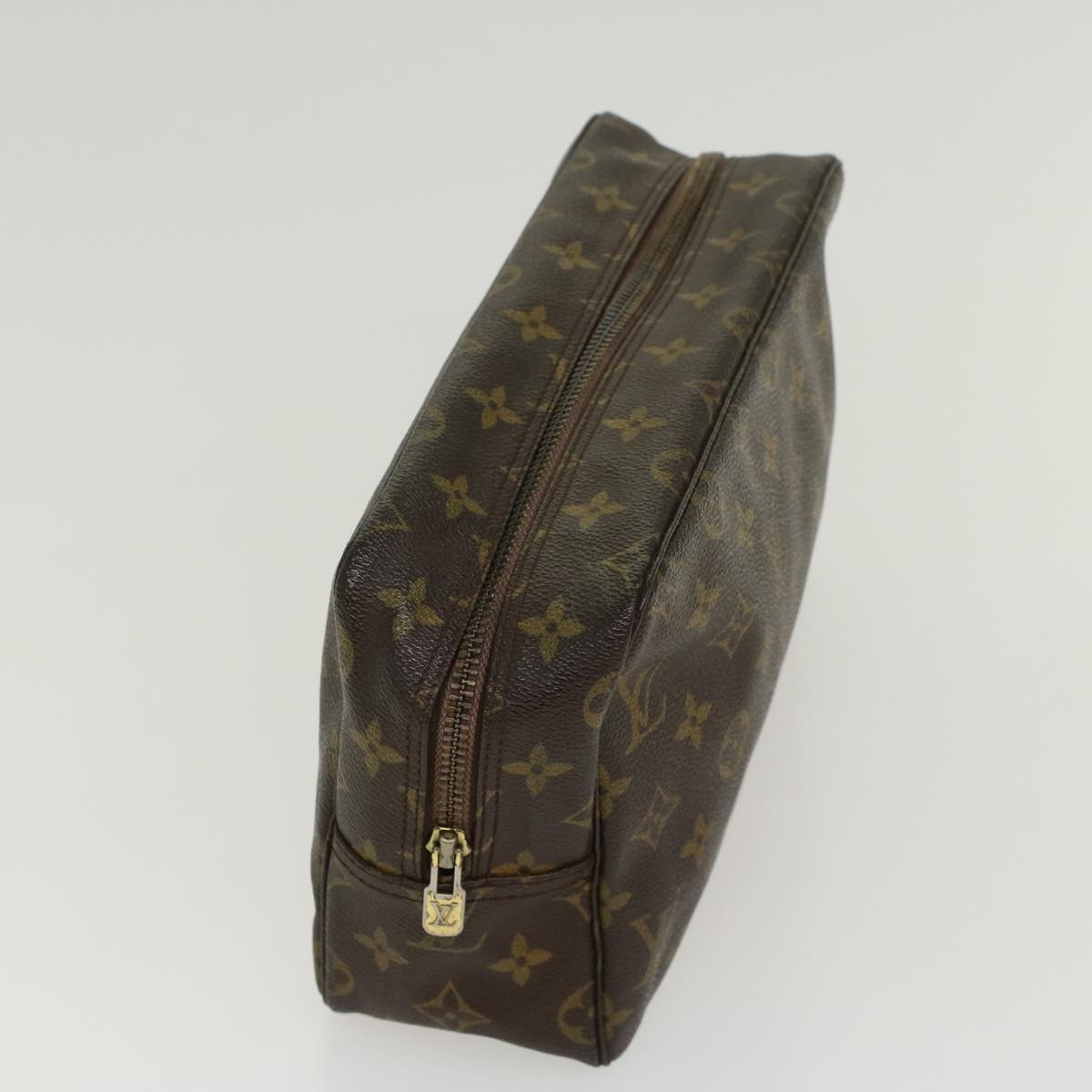 LOUIS VUITTON Monogram Trousse Toilette 28 Clutch Bag M47522 LV Auth 45511