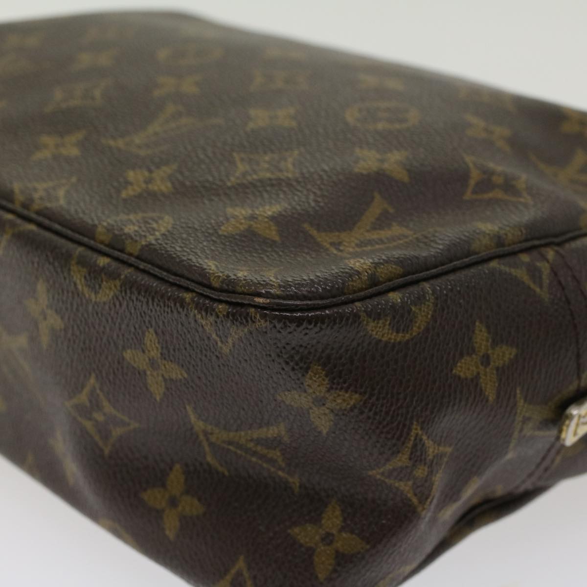 LOUIS VUITTON Monogram Trousse Toilette 28 Clutch Bag M47522 LV Auth 45511